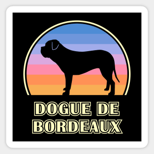 Dogue de Bordeaux Vintage Sunset Dog Sticker